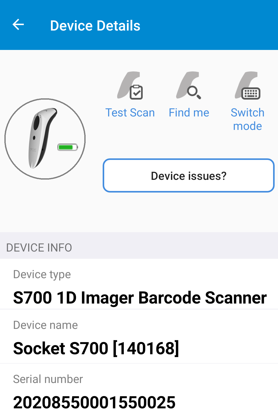 Setting up Socket Mobile Barcode Scanner to iOS mode (iPad) 